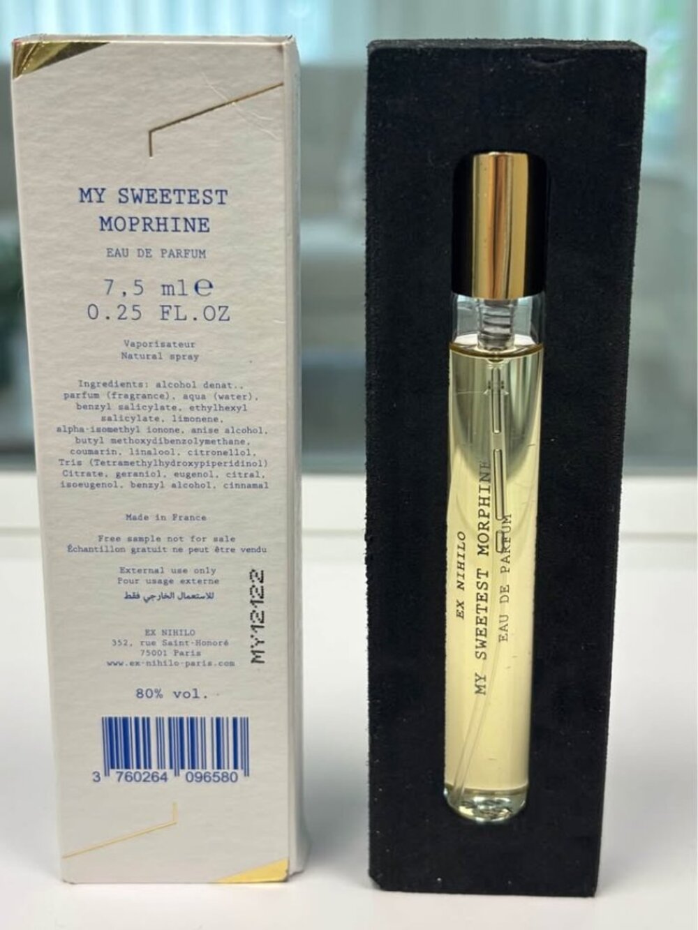 Ex Nihilo My Sweetest Morphine Eau de Parfum 7.5ml 🌸🍓✨